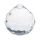 Zawieszka Kula Diamentowa PartyDeco 32x34mm Przezroczysta, 1szt